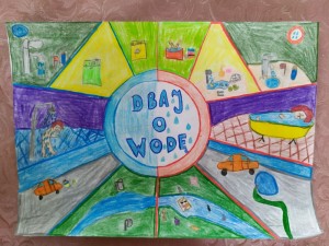 Plakat Dbaj o wod Przemysaw Warzecha